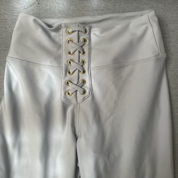 Weworewhat gray workout set both size S. Top is NWT leggings worn once - Picture 2 of 4